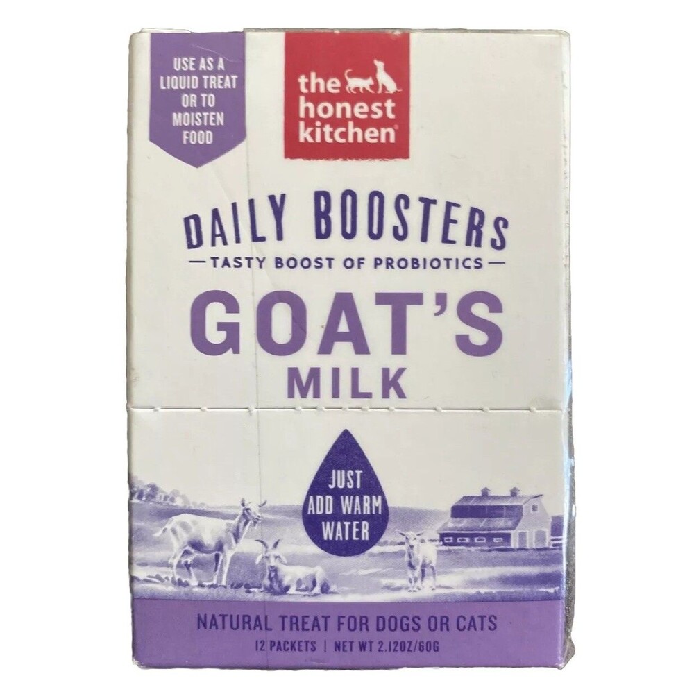The Honest Kitchen Goat's Milk W Probiotics 2.12 Ounce 12 Pack Cat Dog Treat